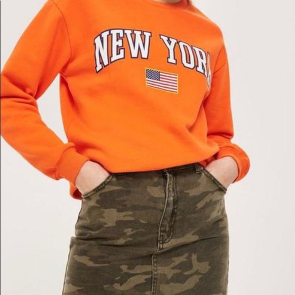 Topshop New York Crewneck